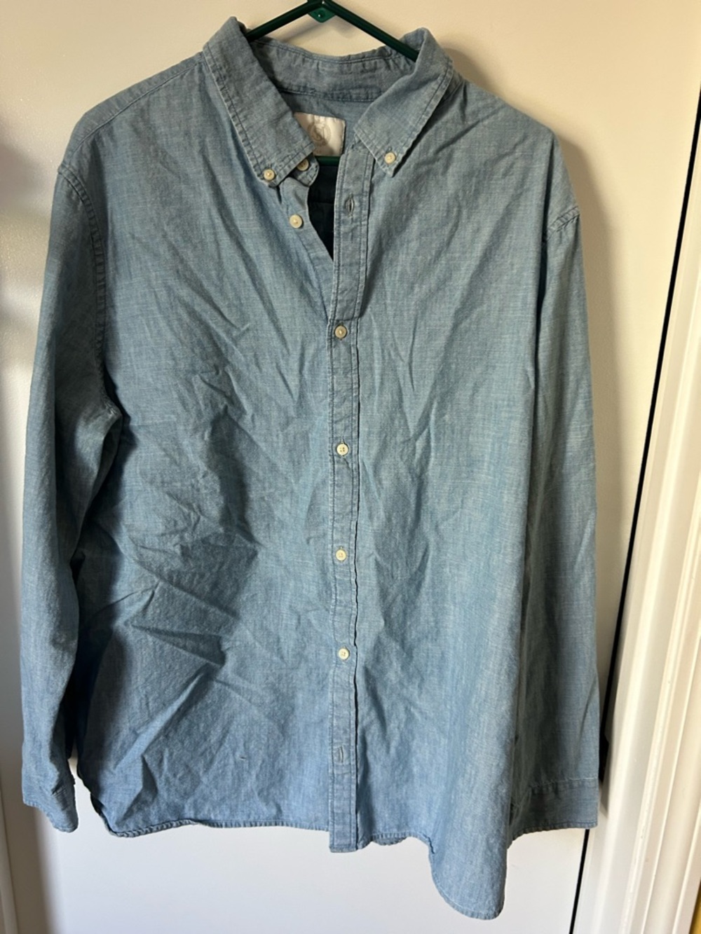 M&S men’s long sleeve button down shirt